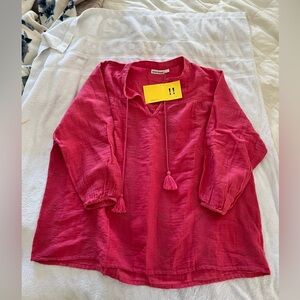 Roller Rabbit Pink Tunic NWT Small